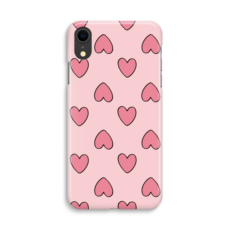 Ondersteboven verliefd: iPhone XR Volledig Geprint Hoesje
