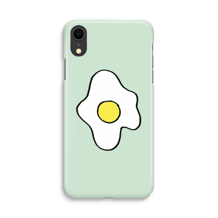 Spiegelei: iPhone XR Volledig Geprint Hoesje