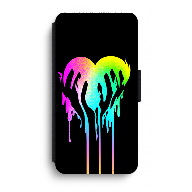Hold My Heart: iPhone XR Flip Hoesje