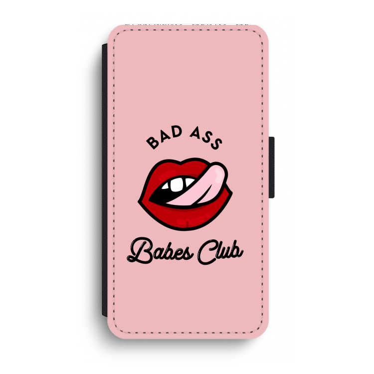 Badass Babes Club: iPhone XR Flip Hoesje