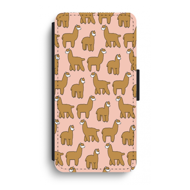 Alpacas: iPhone XR Flip Hoesje
