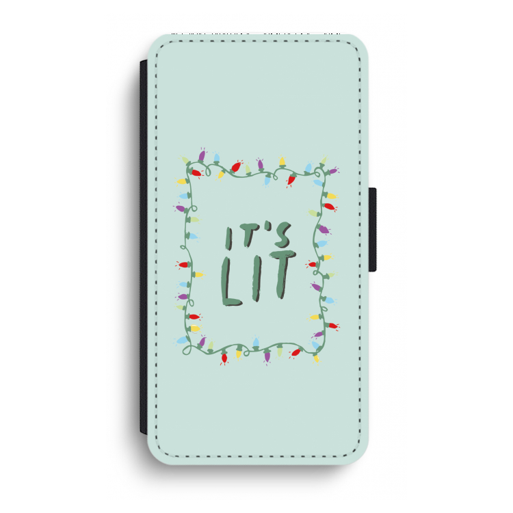 It's Lit: iPhone XR Flip Hoesje