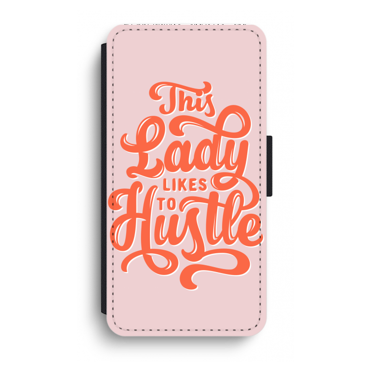 Hustle Lady: iPhone XR Flip Hoesje