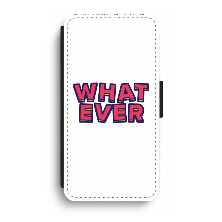 Whatever: iPhone XR Flip Hoesje