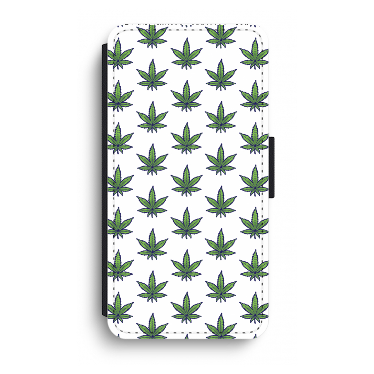 Weed: iPhone XR Flip Hoesje