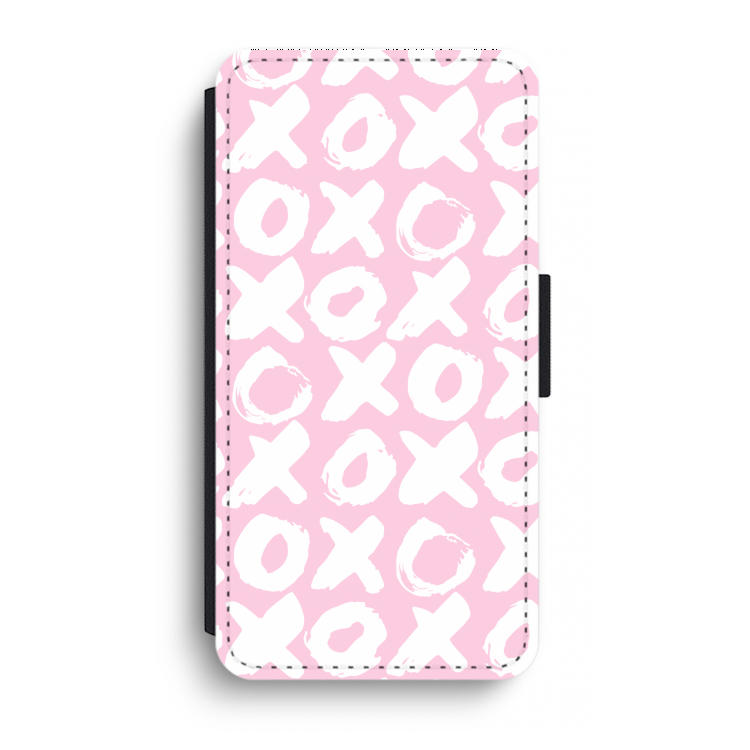 XOXO: iPhone XR Flip Hoesje