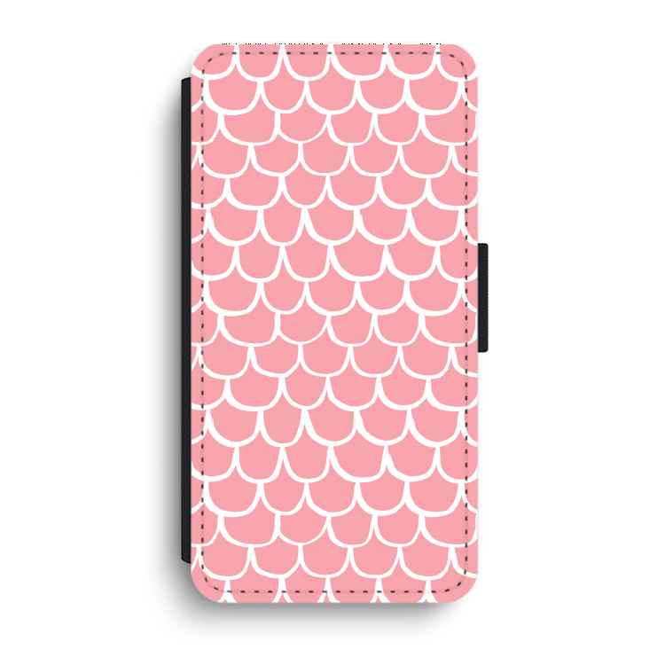 Dakpannetjes: iPhone XR Flip Hoesje