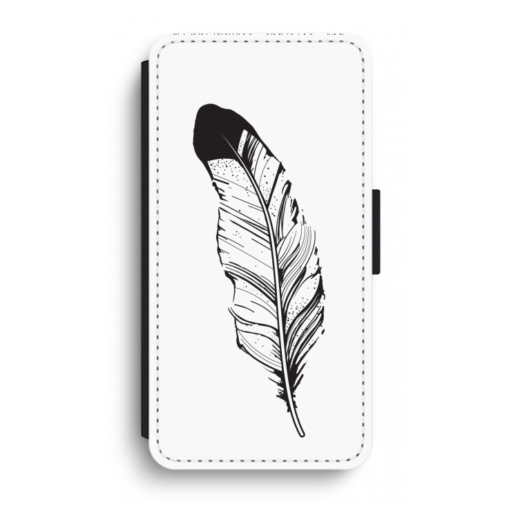 Pluim: iPhone XR Flip Hoesje