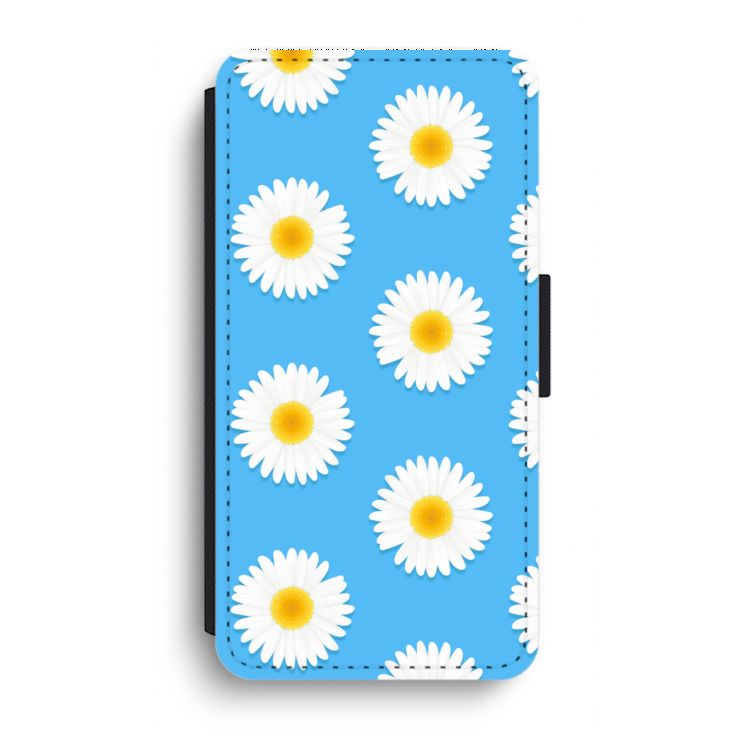 Margrietjes: iPhone XR Flip Hoesje