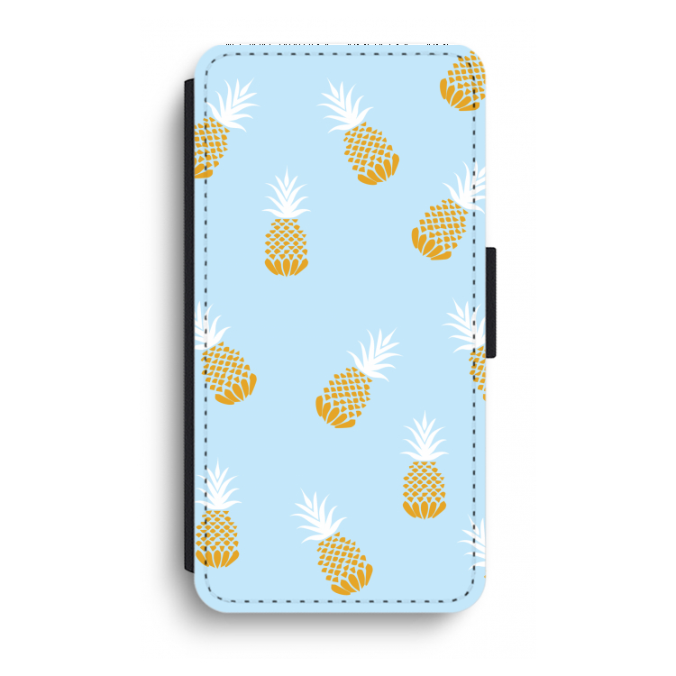 Ananasjes: iPhone XR Flip Hoesje