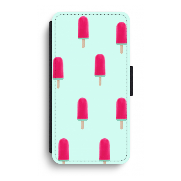 Waterijsje: iPhone XR Flip Hoesje