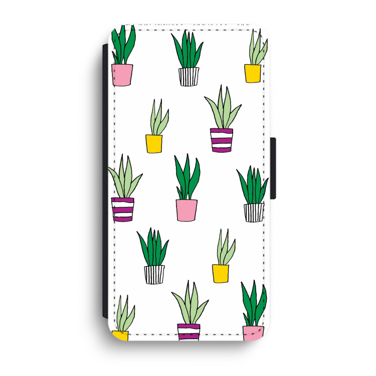 Sanseveria: iPhone XR Flip Hoesje
