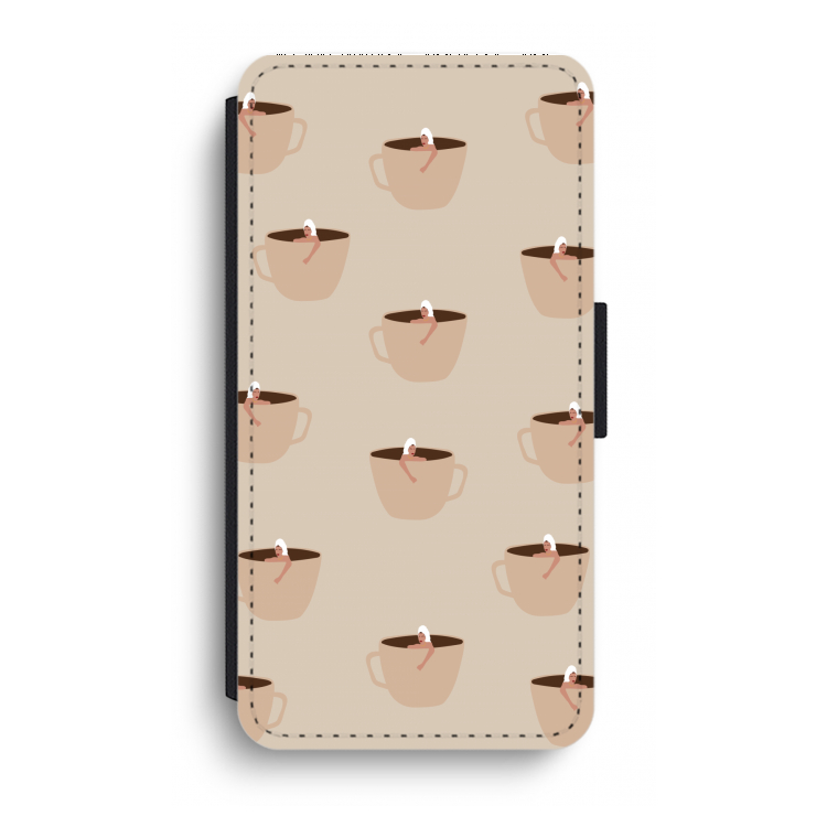 Morning coffee: iPhone XR Flip Hoesje