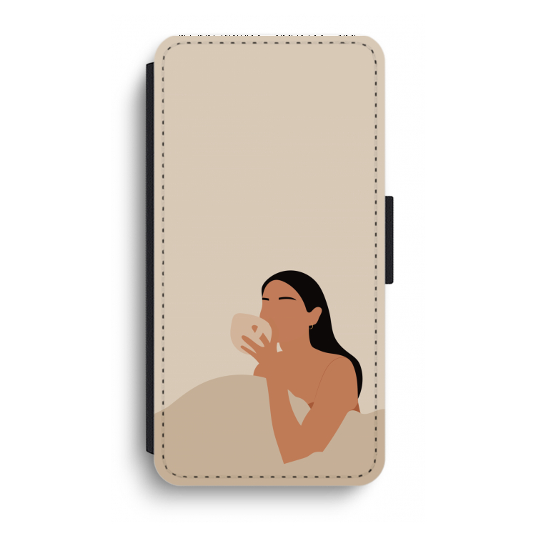 Fresh coffee: iPhone XR Flip Hoesje