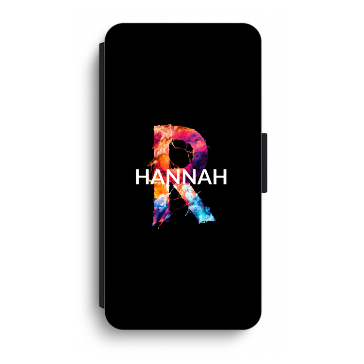 Abstract Spectrum: iPhone XR Flip Hoesje