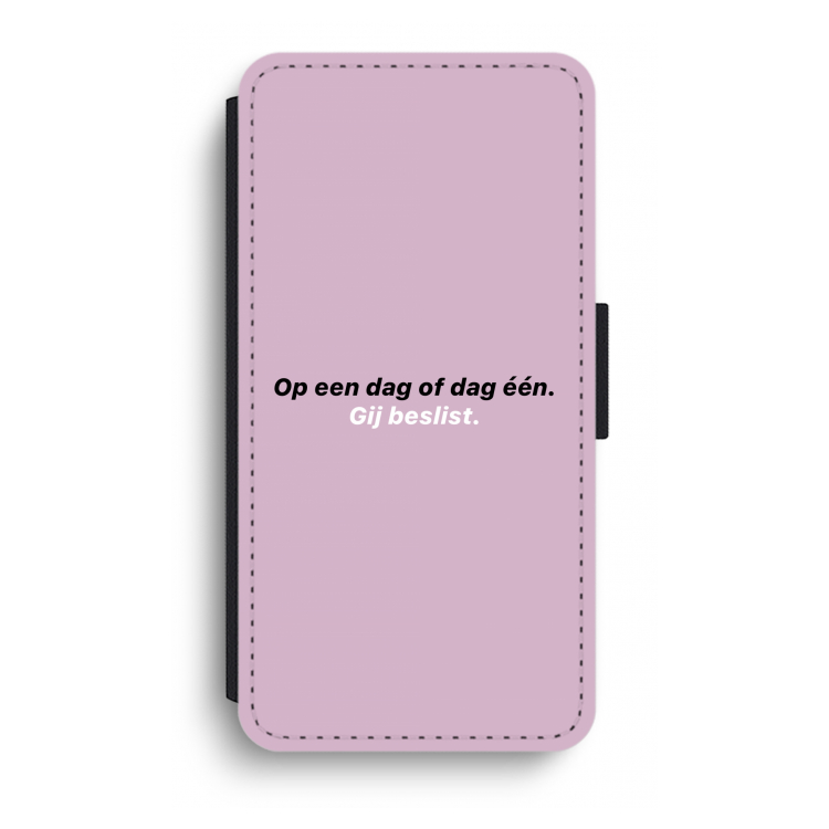 gij beslist: iPhone XR Flip Hoesje