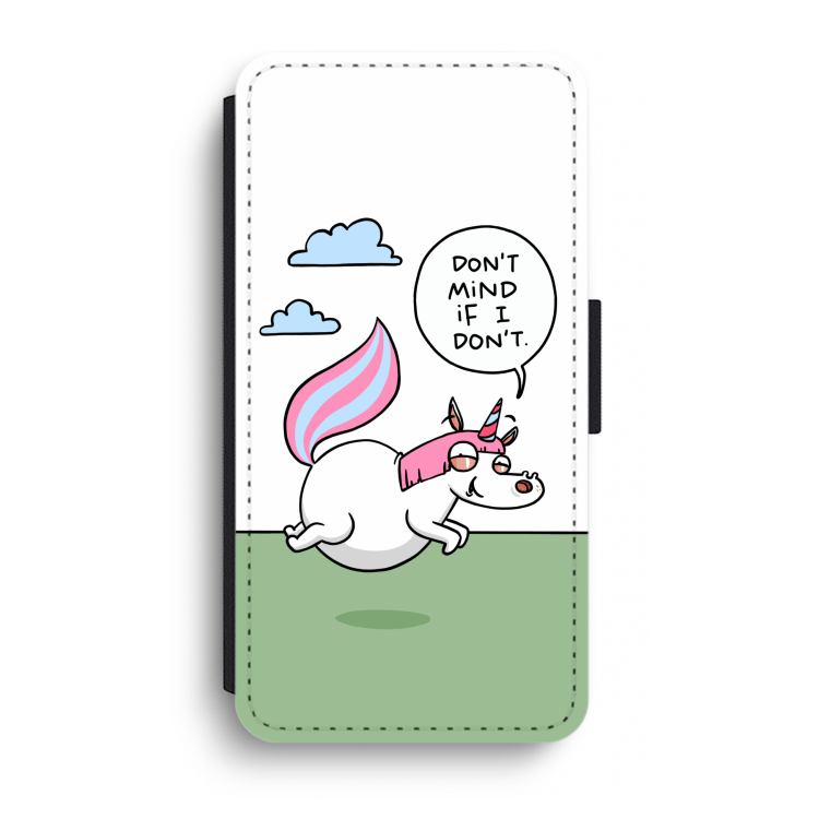 Unicorn: iPhone XR Flip Hoesje