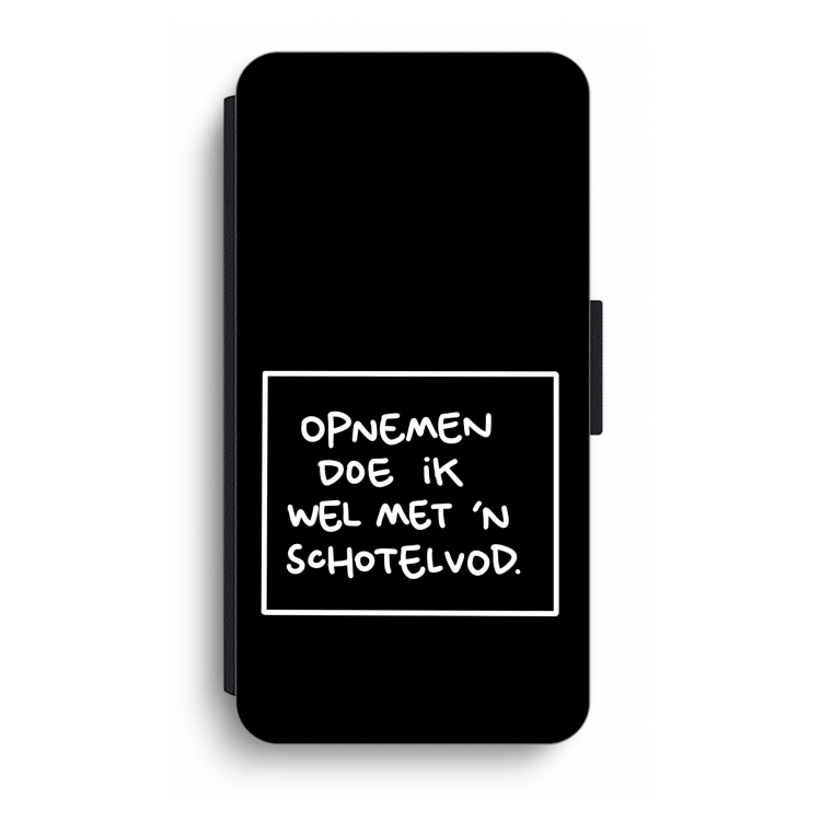 Schotelvod: iPhone XR Flip Hoesje