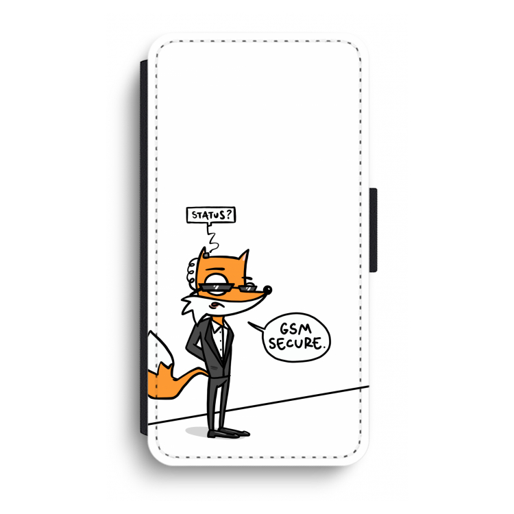 GSM secure: iPhone XR Flip Hoesje