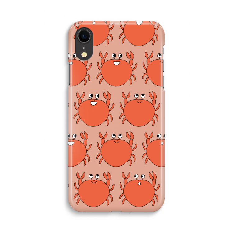 Krab: iPhone XR Volledig Geprint Hoesje