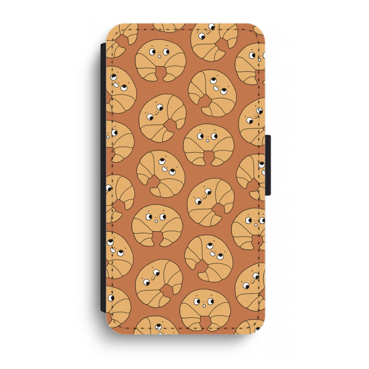 Croissant: iPhone XR Flip Hoesje