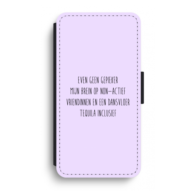 Tequila: iPhone XR Flip Hoesje