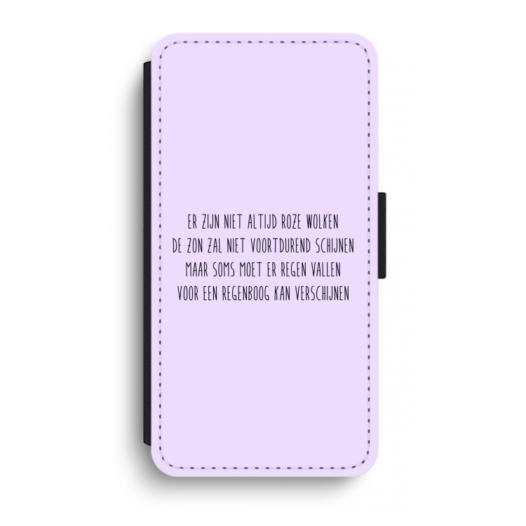 Regenboog: iPhone XR Flip Hoesje