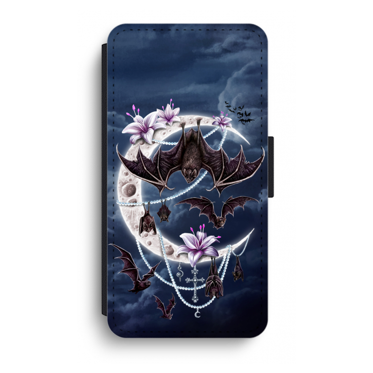 Vleermuizen Maan: iPhone XR Flip Hoesje