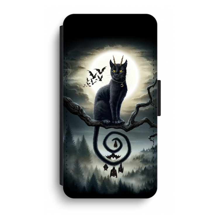 Moonlight Companions: iPhone XR Flip Hoesje