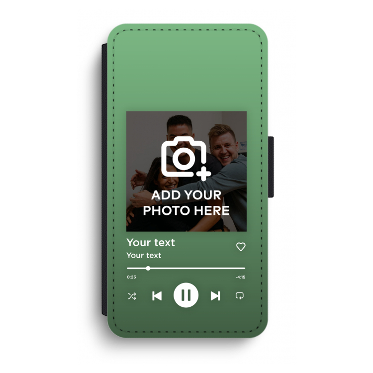 Music Player: iPhone XR Flip Hoesje