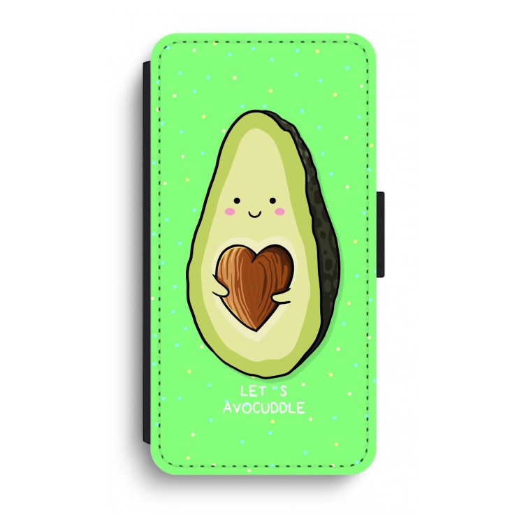 Avocuddle: iPhone XR Flip Hoesje