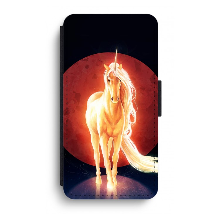 Last Unicorn: iPhone XR Flip Hoesje