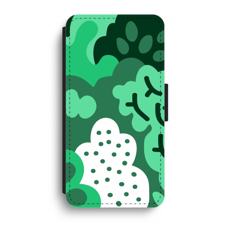 Bushes: iPhone XR Flip Hoesje