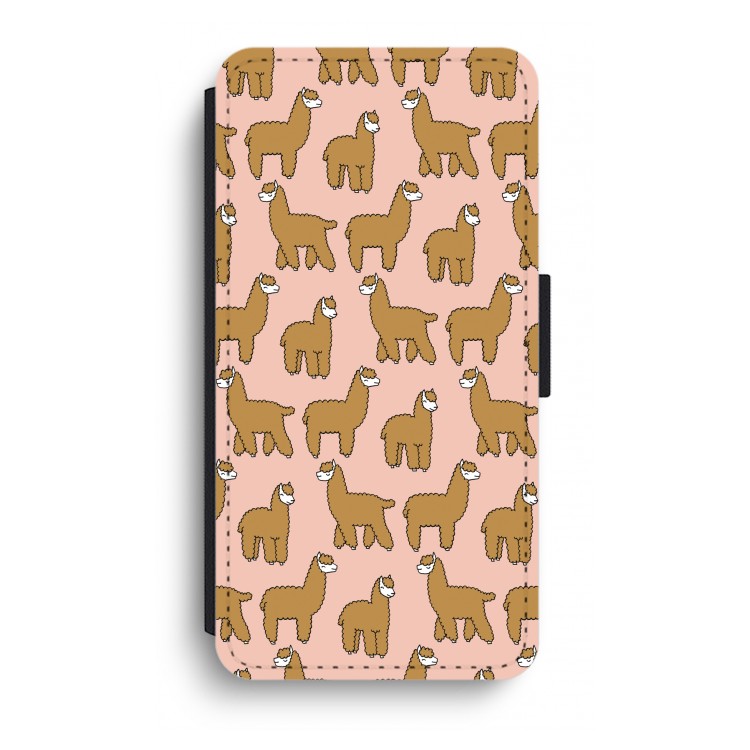 Alpacas: iPhone XR Flip Hoesje