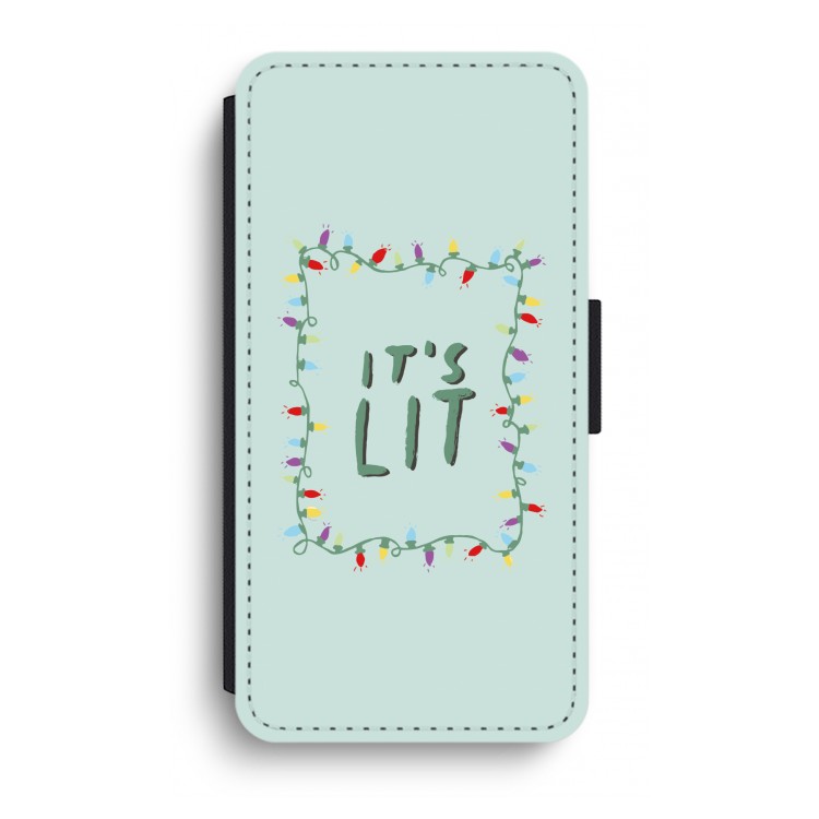 It's Lit: iPhone XR Flip Hoesje