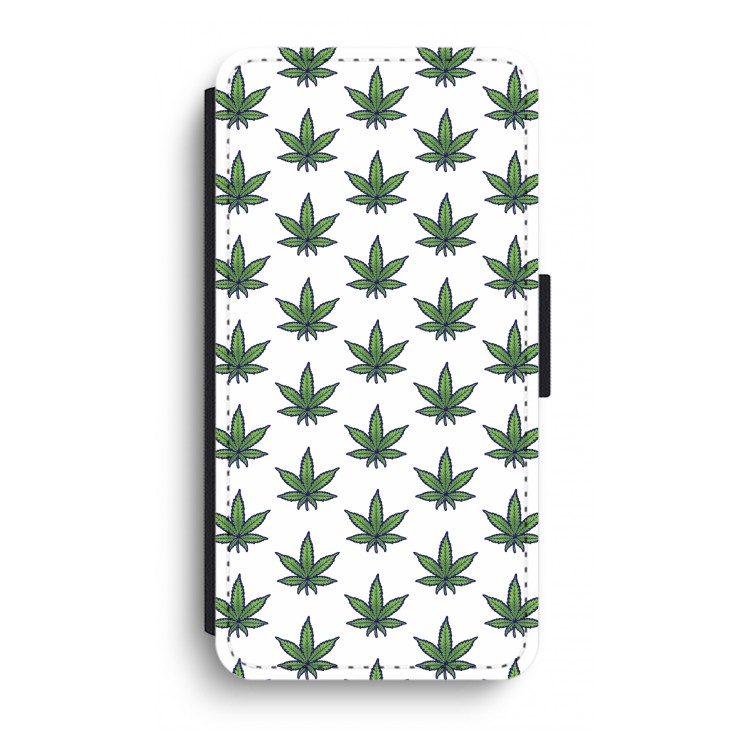 Weed: iPhone XR Flip Hoesje