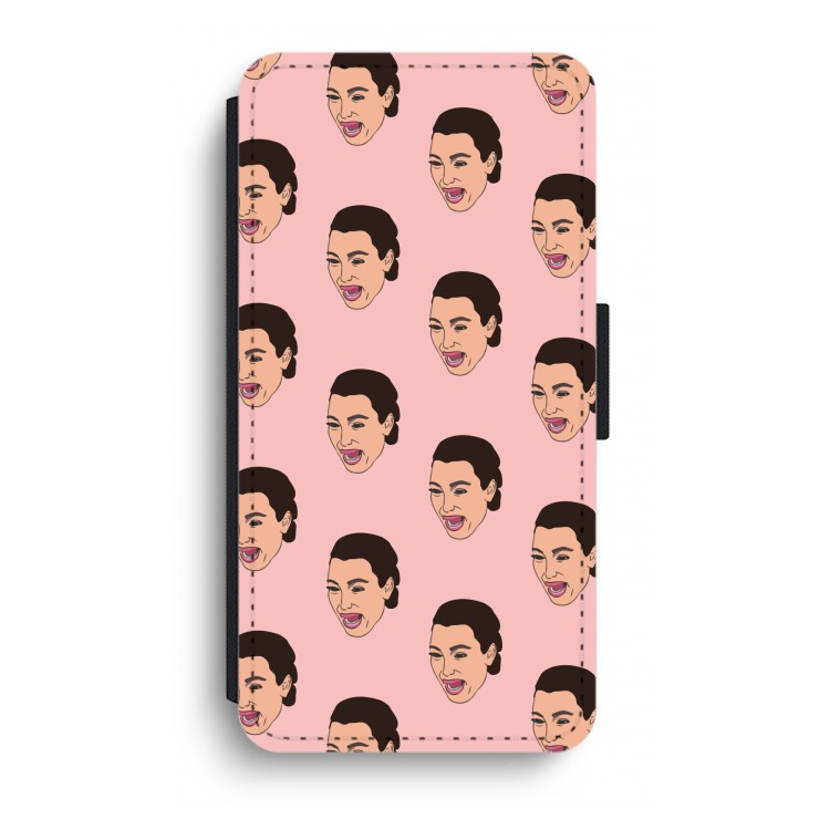Ugly Cry Call: iPhone XR Flip Hoesje