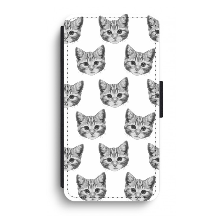 Kitten: iPhone XR Flip Hoesje