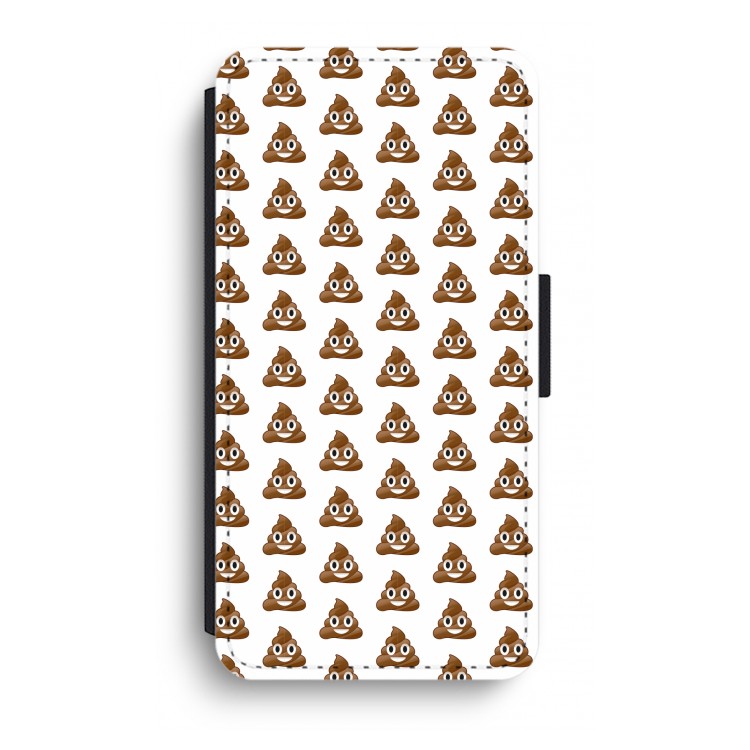 Poop emoji: iPhone XR Flip Hoesje