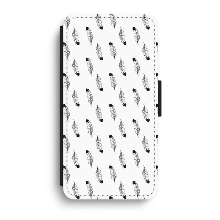 Pluimen: iPhone XR Flip Hoesje