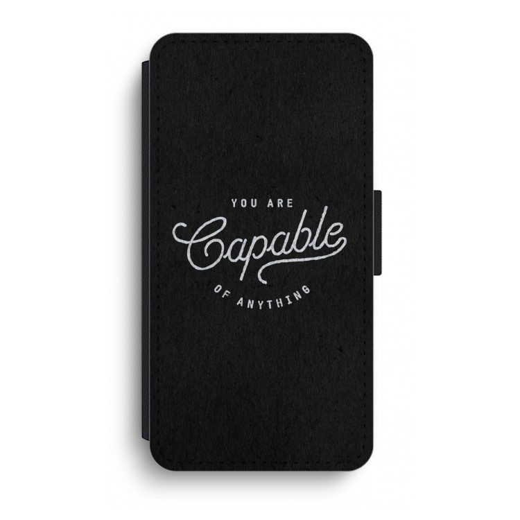 Capable: iPhone XR Flip Hoesje