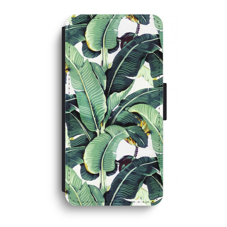 Bananenbladeren: iPhone XR Flip Hoesje