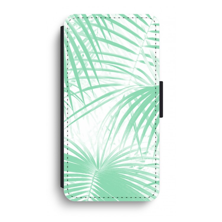 Palmbladeren: iPhone XR Flip Hoesje