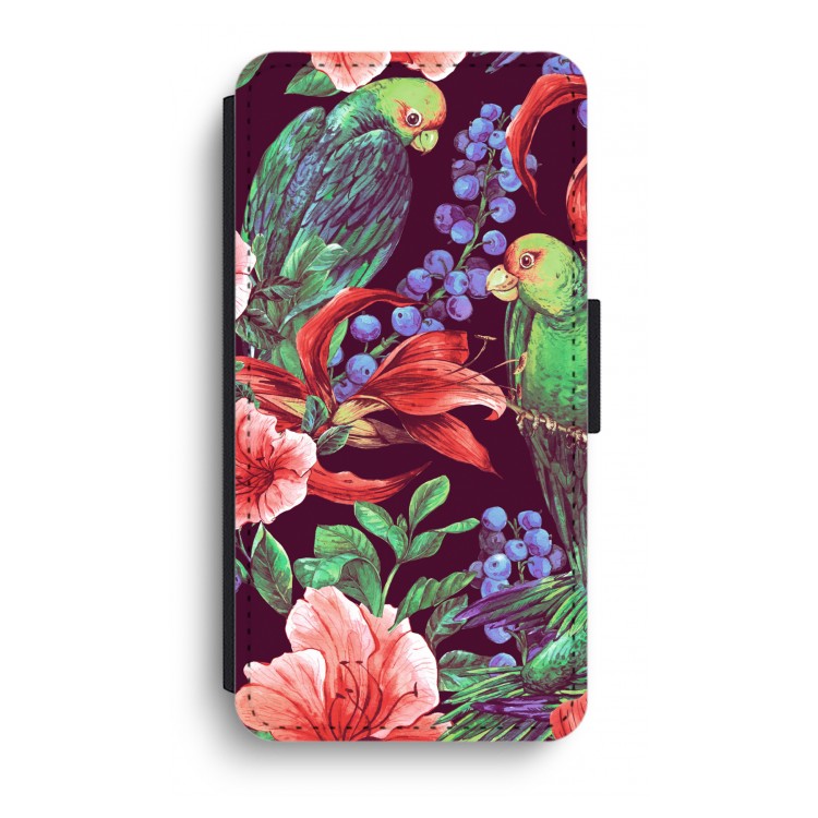Papegaaien: iPhone XR Flip Hoesje