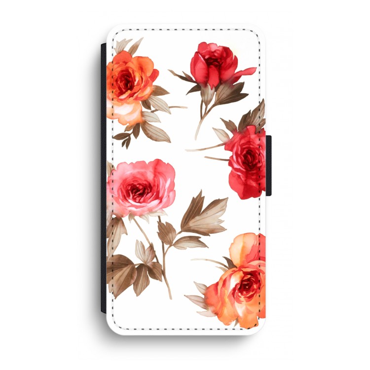 Roosjes: iPhone XR Flip Hoesje