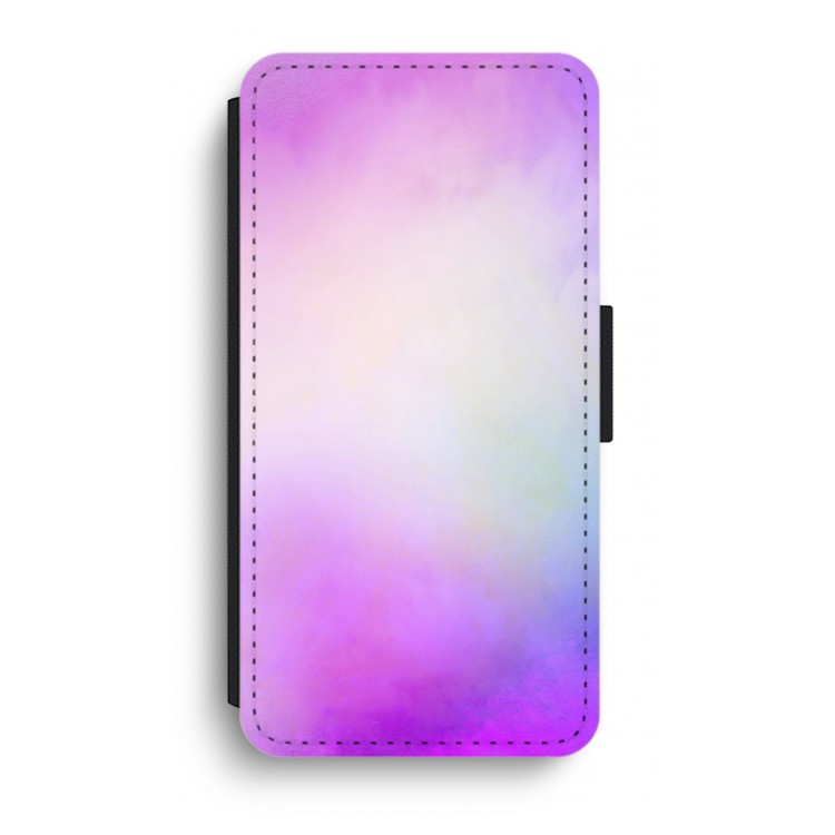Clouds pastel: iPhone XR Flip Hoesje