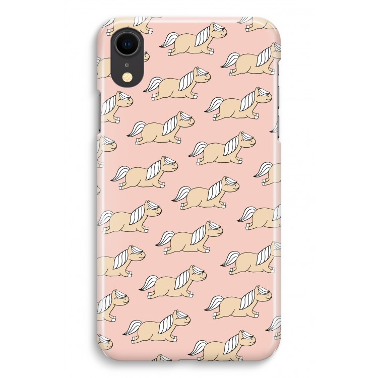 Ponys: iPhone XR Volledig Geprint Hoesje