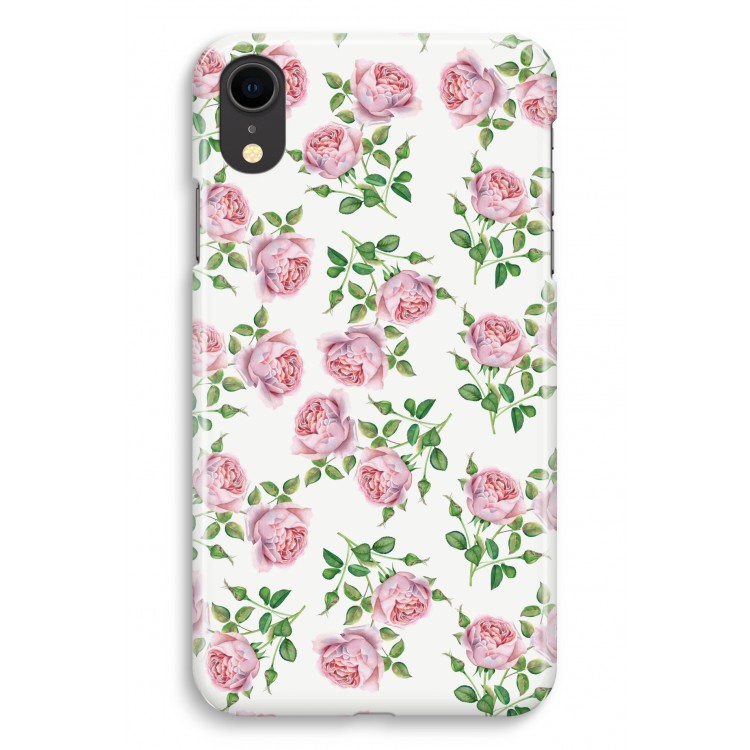Kleine roosjes: iPhone XR Volledig Geprint Hoesje
