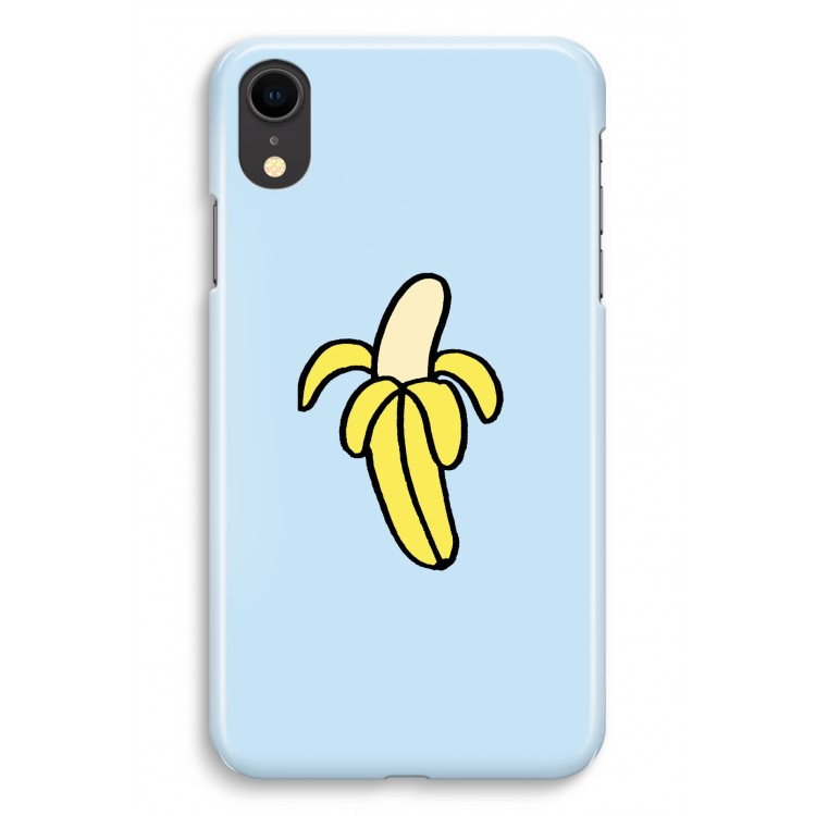 Banana: iPhone XR Volledig Geprint Hoesje