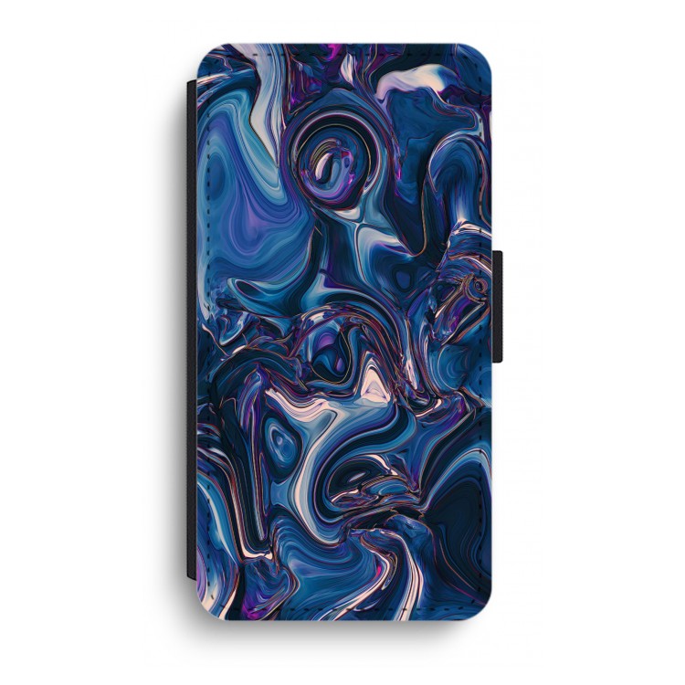 Mirrored Mirage: iPhone XR Flip Hoesje